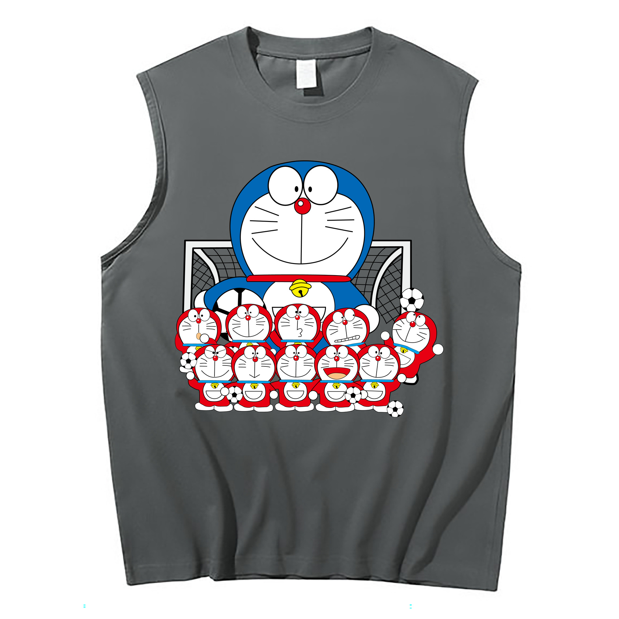 （画像用） ドラえもん Doraemon コットン100％タンクトップ（フロントプリント）